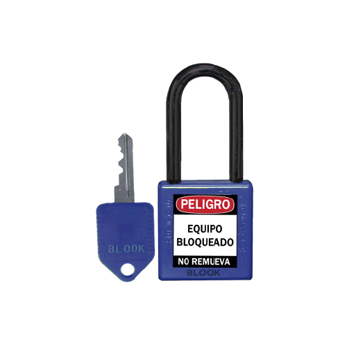 CANDADO DIELÉCTRICO AZUL 40MM